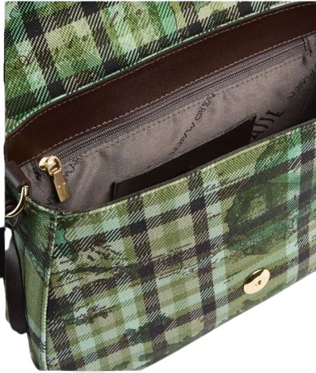 Alviero Martini Tracolla Con Patta  L LD46 9894 Col. 0609 Moss green/Verde Muschio